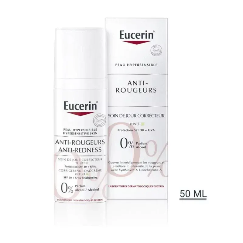 Eucerin Anti Rougeurs Soin de Jour Correcteur Teinté SPF30 50ml - Univers Pharmacie
