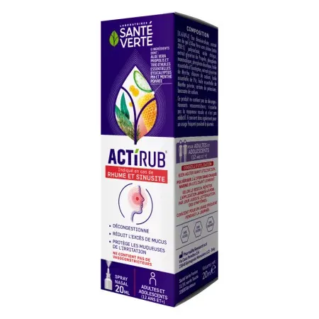 Santé Verte ActiRub Spray Nasal 20ml