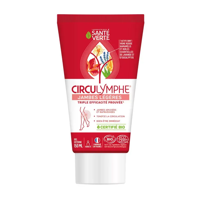 Circulymphe Gel Jambes Légères 150 ml - Univers Pharmacie Circulymphe Gel Jambes Légères 150 ml - Univers Pharmacie