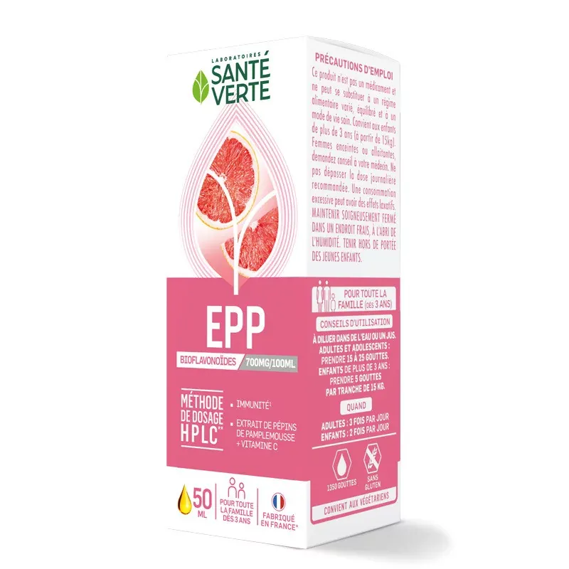 Santé Verte EPP 700mg/100ml 50ml - Univers Pharmacie