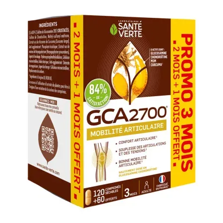 Santé Verte GCA 2700 Mobilité Articulaire120+60...