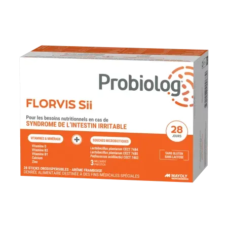 Probiolog Florvis Sii 28 sticks orodispersibles - Univers Pharmacie