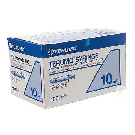Terumo Seringues sans Aiguille 10ml X100 - Univers Pharmacie