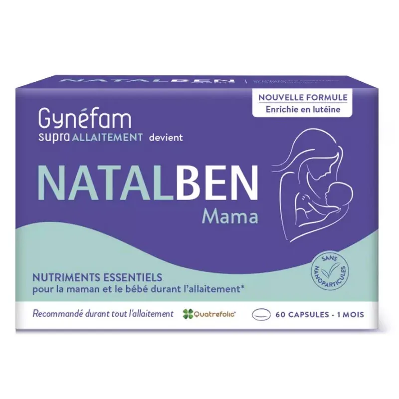 Natalgen Mama 60 capsules - Univers Pharmacie