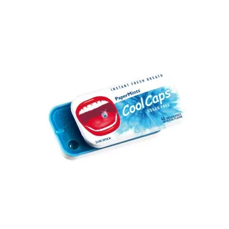 PaperMints CoolCaps Sans Sucre 40 cool caps - Univers Pharmacie