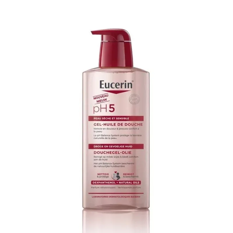 Eucerin PH5 Gel-Huile Douche 400ml - Univers Pharmacie
