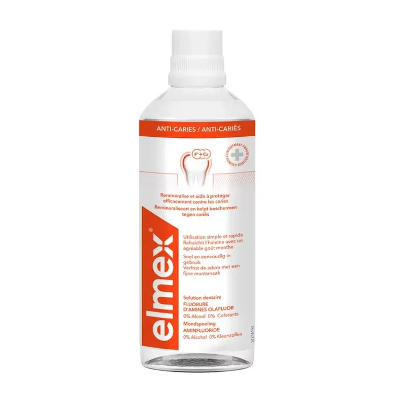 Elmex Anti-caries Solution Dentaire 400ml - Univers Pharmacie