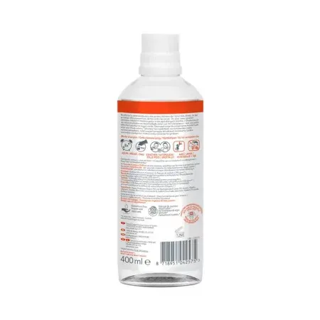 Elmex Anti-caries Solution Dentaire 400ml - dos du flacon