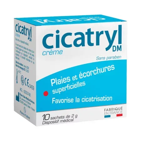 Cicatryl DM Crème 10 sachets - Univers Pharmacie