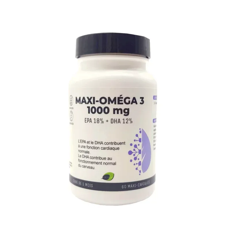 Uprana Maxi-Oméga 3 60 maxi-capsules - Univers Pharmacie