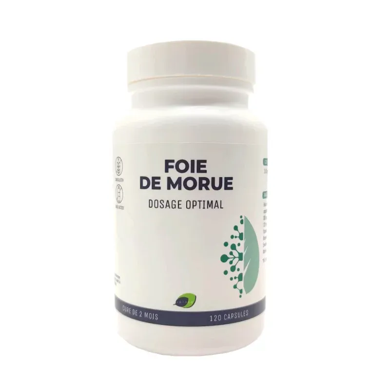 Uprana Foie de Morue 120 capsules - Univers Pharmacie