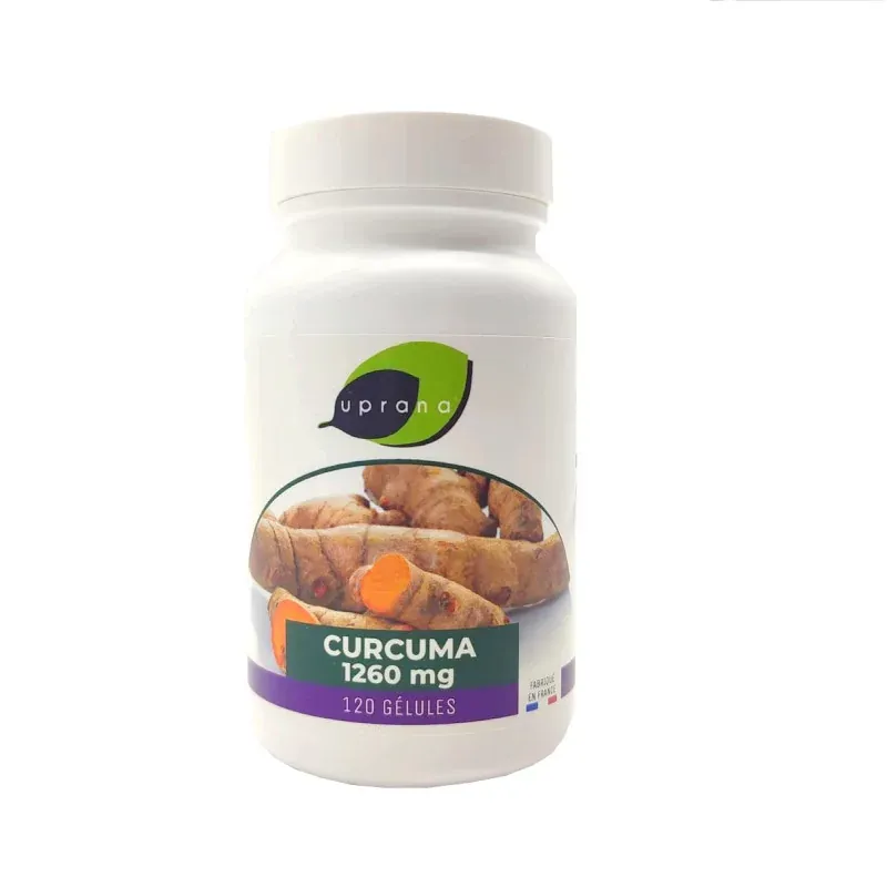 Uprana Curcuma 1260mg 120 gélules - Univers Pharmacie