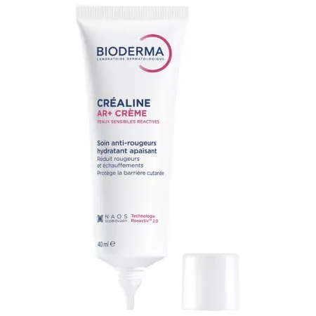 Bioderma Créaline AR+ Crème Soin Anti-rougeurs 40ml - Univers Pharmacie