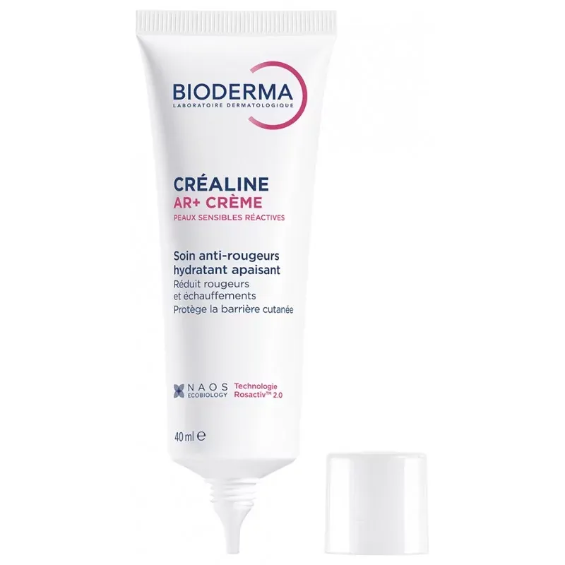 Bioderma Créaline AR+ Crème Soin Anti-rougeurs 40ml - Univers Pharmacie