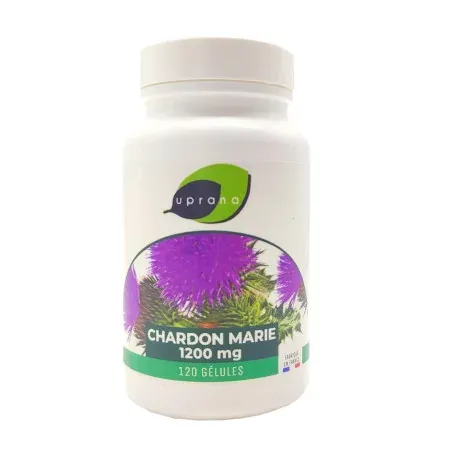 Uprana Chardon Marie 1200mg 120 gélules - Univers Pharmacie