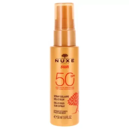 Nuxe Spray Solaire Délicieux SPF50 50ml - Univers Pharmacie