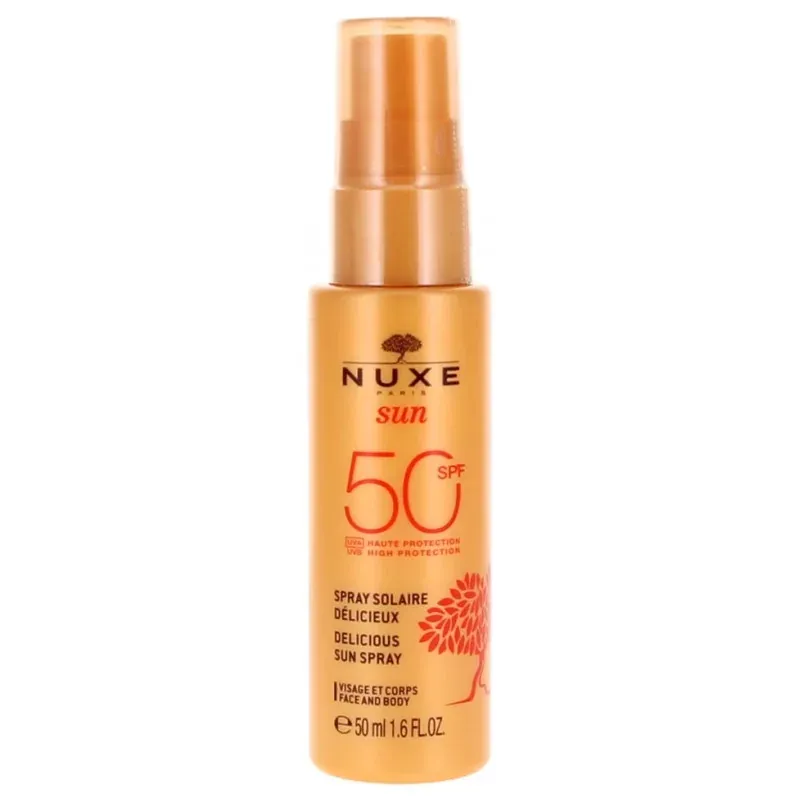 Nuxe Spray Solaire Délicieux SPF50 50ml - Univers Pharmacie