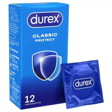 Durex Préservatifs Classic Protect X12 - Univers Pharmacie