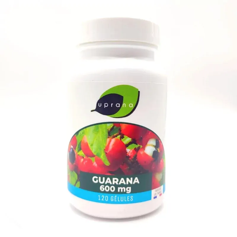 Uprana Guarana 600mg 120 gélules - Univers Pharmacie Uprana Guarana 600mg 120 gélules - Univers Pharmacie