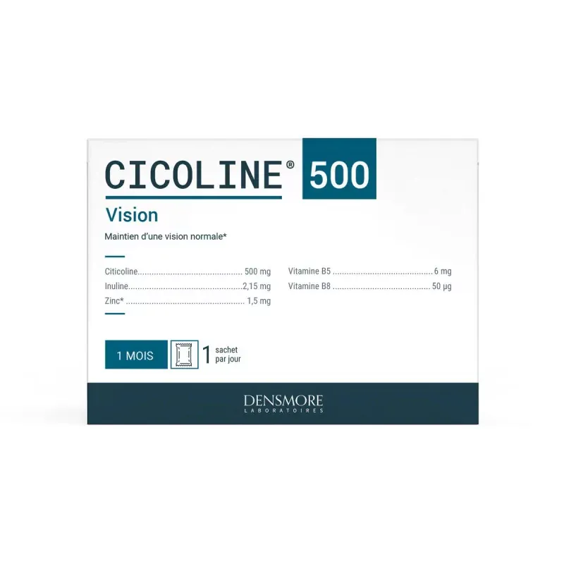 Cicoline 500 30 sachets - Univers Pharmacie