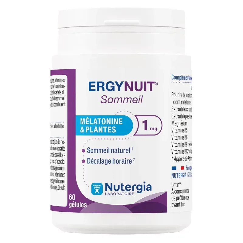 Ergynuit Sommeil 60 gélules - Univers Pharmacie
