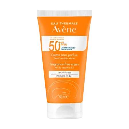 Avène Eau Thermale Crème Sans Parfum SPF50+ 50ml - Univers Pharmacie
