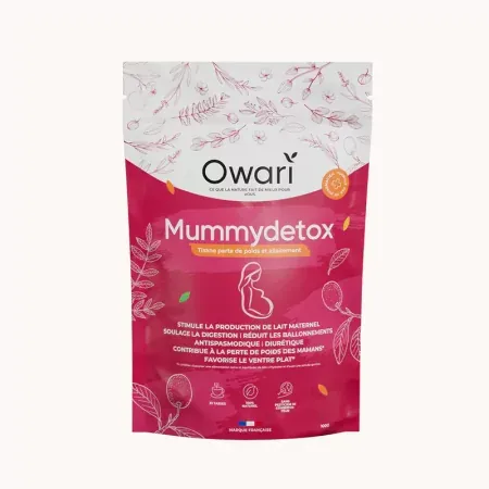 Owari Mummydetox Tisane Perte de Poids et Allaitement 50g - Univers Pharmacie