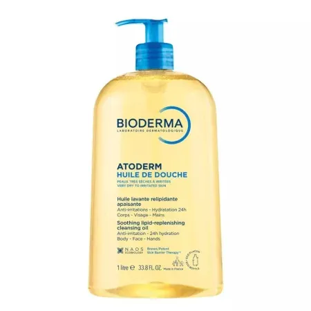 Bioderma Atoderm Huile de Douche 1L - Univers Pharmacie