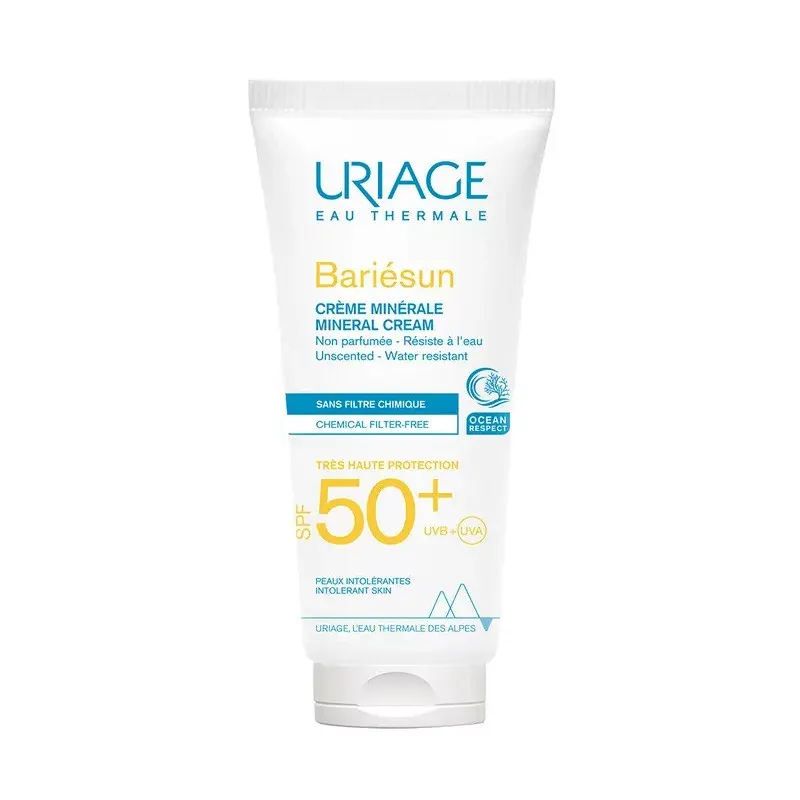 Uriage Bariésun Crème Minérale SPF50+ 100ml - Univers Pharmacie Uriage Bariésun Crème Minérale SPF50+ 100ml - Univers Pharmacie