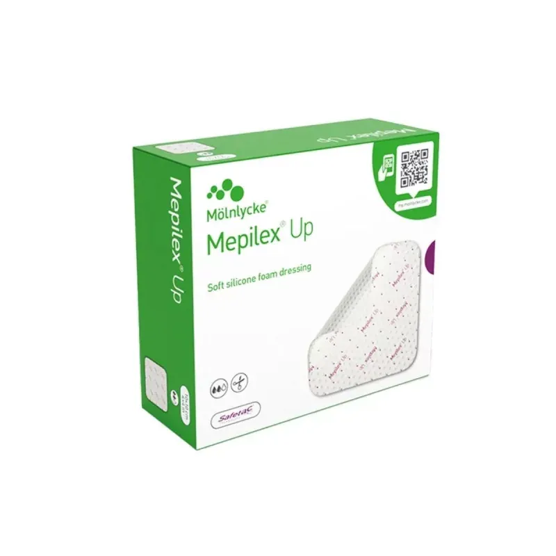 Mepilex Up Pansement Hydrocellulaire 14X15cm 10 pièces - Univers Pharmacie