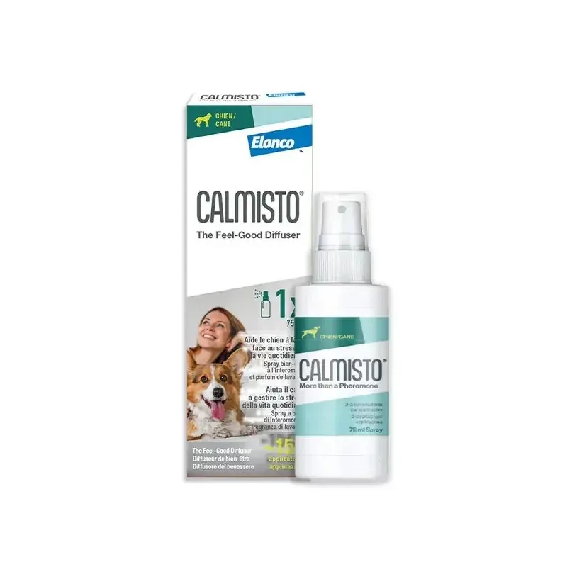 Calmisto Spray Bien-être Chien 75ml - Univers Pharmacie Calmisto Spray Bien-être Chien 75ml - Univers Pharmacie