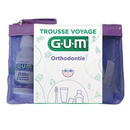 GUM Trousse Voyage Orthodontie - Univers Pharmacie