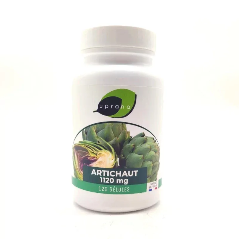 Uprana Artichaut 1120mg 120 gélules - Univers Pharmacie Uprana Artichaut 1120mg 120 gélules - Univers Pharmacie