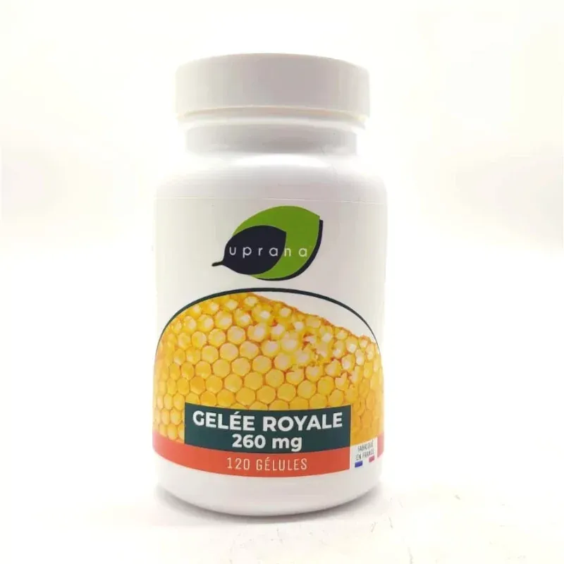 Uprana Gelée Royale 260mg 120 gélules - Univers Pharmacie Uprana Gelée Royale 260mg 120 gélules - Univers Pharmacie