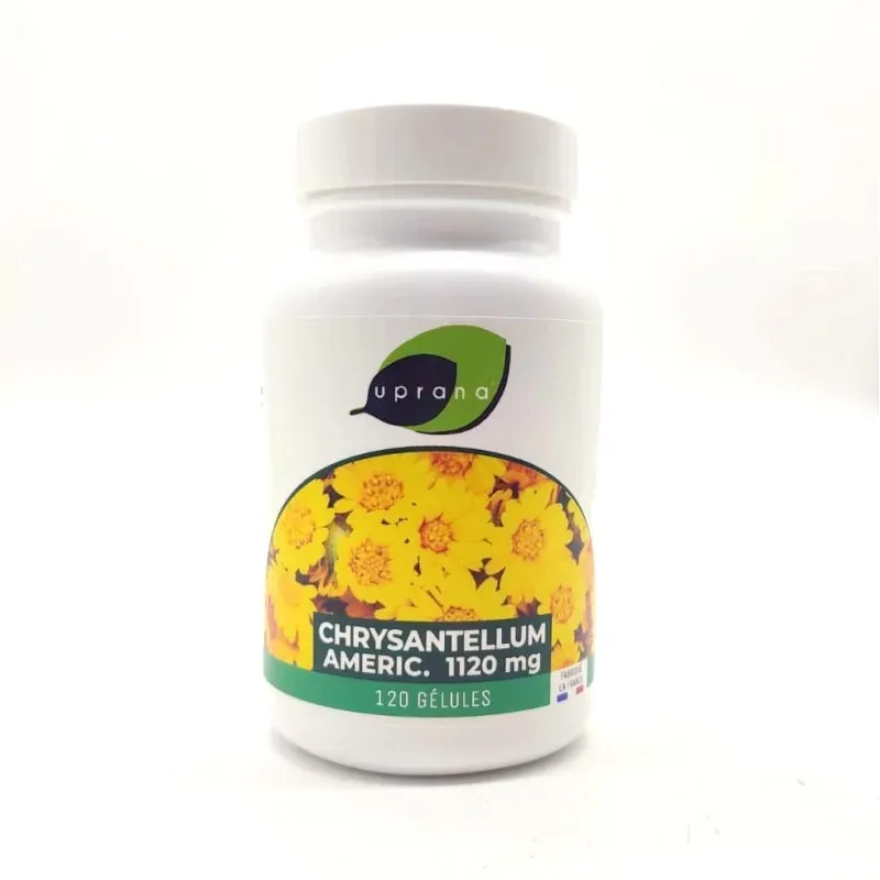 Uprana Chrysantellum Americ 1120mg 120 gélules - Univers Pharmacie Uprana Chrysantellum Americ 1120mg 120 gélules - Univers Pharmacie