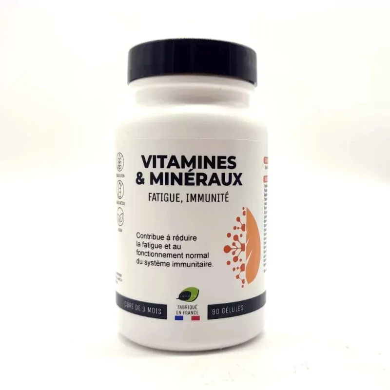 Uprana Vitamines & Minéraux 90 gélules Uprana Vitamines & Minéraux 90 gélules