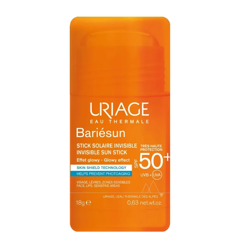 Uriage Bariésun Stick Solaire Invisible SPF50+ 18g - Univers Pharmacie Uriage Bariésun Stick Solaire Invisible SPF50+ 18g - Univers Pharmacie
