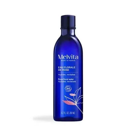 Melvita Eau Florale de Rose 200ml - Univers Pharmacie