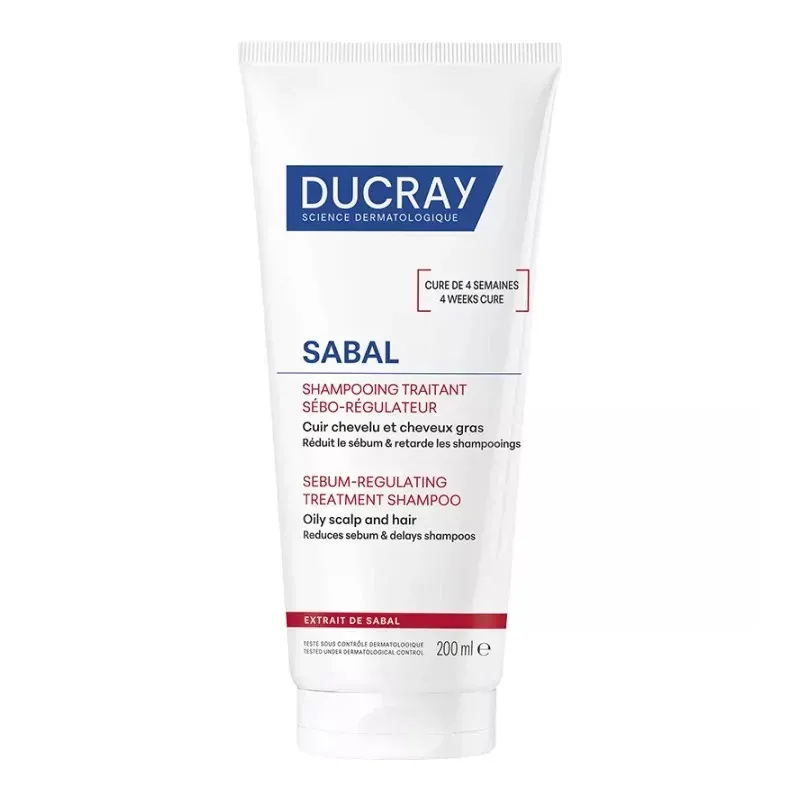 Ducray Sabal Shampooing Traitant Sébo-régulateur 200ml - Univers Pharmacie