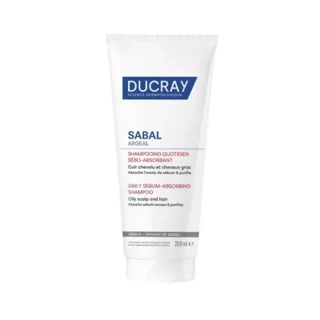 Ducray Sabal Argeal Shampooing Quotidien Sébo-absorbant 200ml - Univers Pharmacie