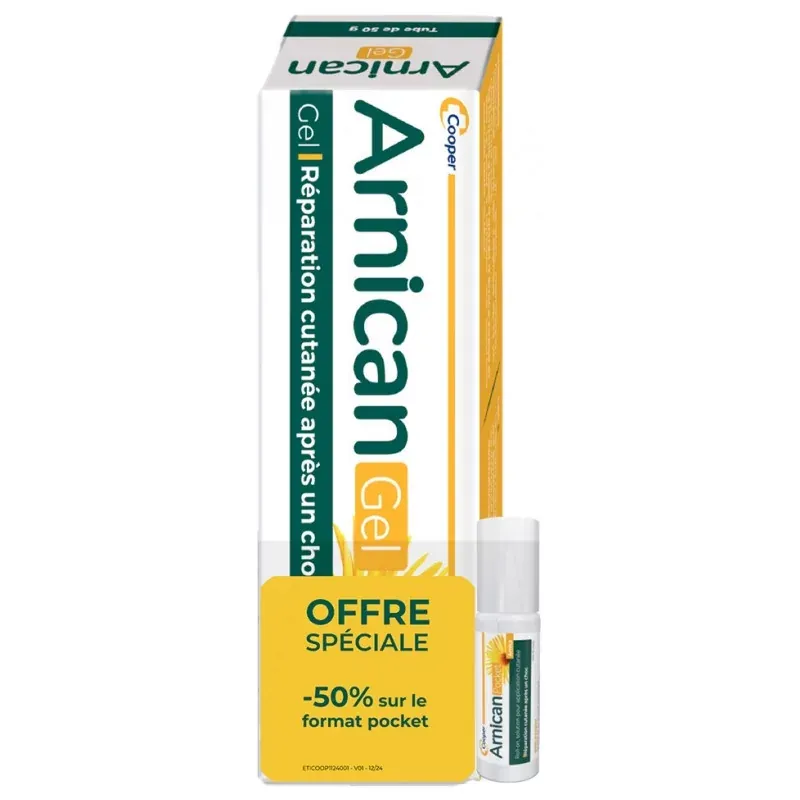 Arnican Gel 100g + Arnican Pocket Roll-on 10ml - Univers Pharmacie