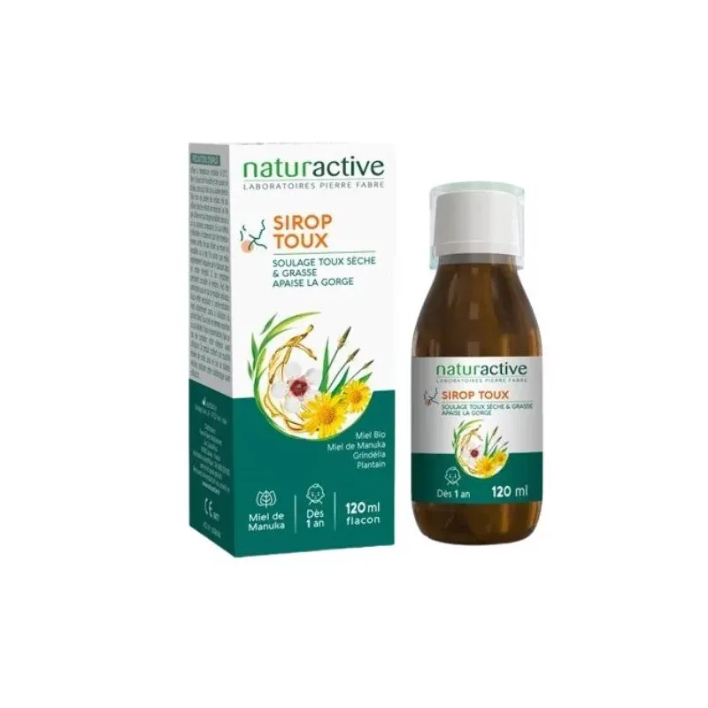 Naturactive Sirop Toux 120ml - Univers Pharmacie Naturactive Sirop Toux 120ml - Univers Pharmacie