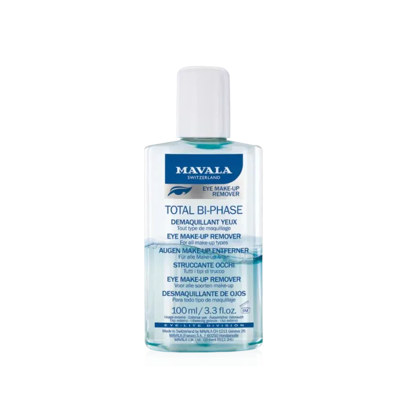 Mavala Total Bi-phase Démaquillant Yeux 100ml - Univers Pharmacie