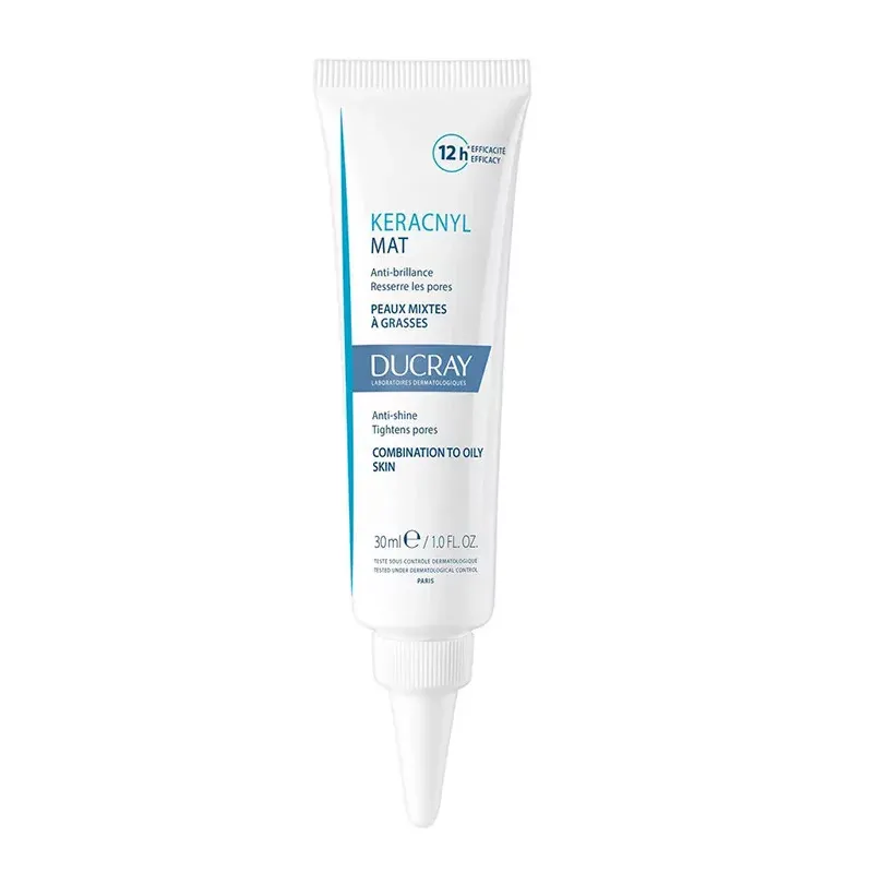 Ducray Keracnyl Mat Anti-brillance Peaux Mixtes à Grasses 30ml - Univers Pharmacie