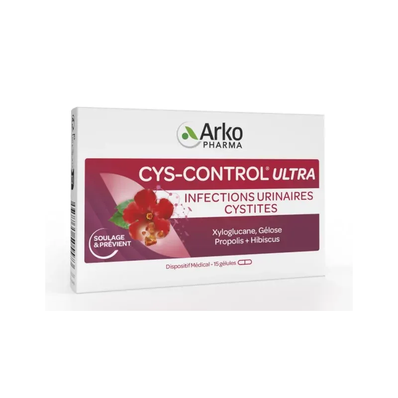 Cys-Control Ultra Infections Urinaires Cystites 15 gélules