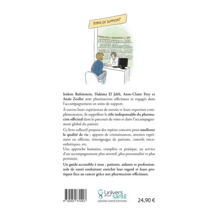 Face au cancer avec mon pharmacien - Isidore Rubinstein, Hakima El Jabli, Anne-Claire Frey, Anaïs Zoeller
