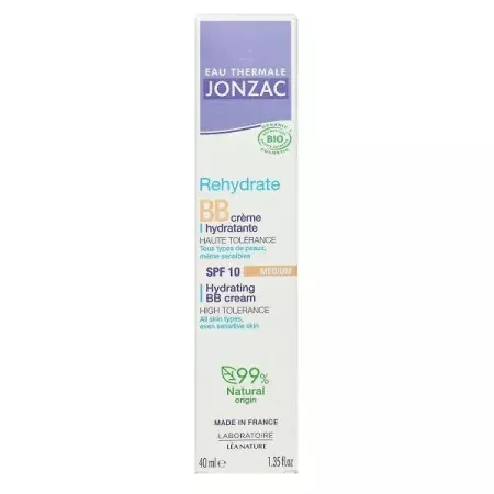 Jonzac Rehydrate BB Crème Hydratante Teinte Medium  SPF10 40ml - Univers Pharmacie