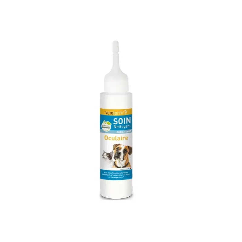 Vetoform Lotion Oculaire Chats & Chiens 100ml Vetoform Lotion Oculaire Chats & Chiens 100ml