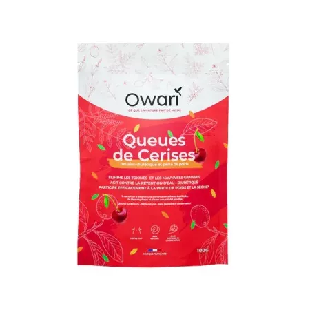 Owari Queues de Cerises 50g - Univers Pharmacie