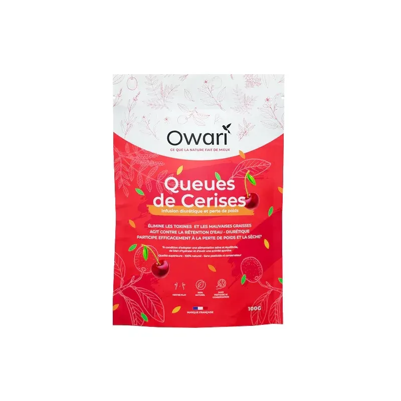Owari Queues de Cerises 50g - Univers Pharmacie